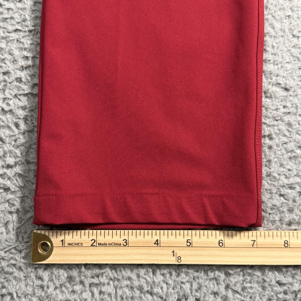 Lululemon Athletica Stretch Khaki Pants Mens 32x30 Red Hiking Travel Outdoor - Picture 15 of 15